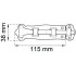 Skjutregel smide 115mm