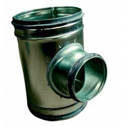T-rör med packningar d125/125