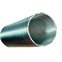 Alukanal komprimerad Oisolerad d100 3m