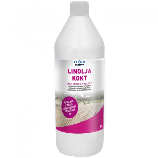 Linolja kokt nitor