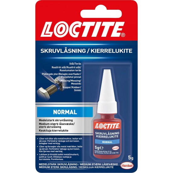 Skruvlåsning normal loctite