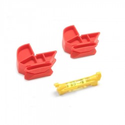 Murarkloss röd 2-pack