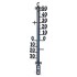 Termometer viking -30-50c ut Metall sv 420mm