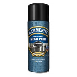 Metallfärg hammer effect spray Black hammerite metall