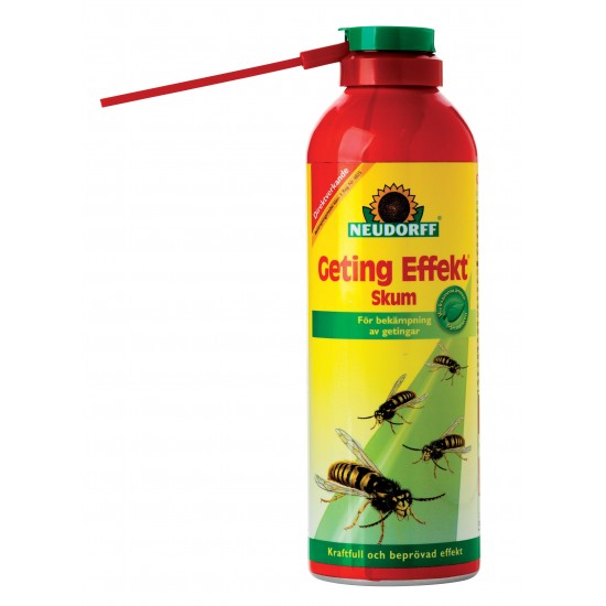 Bekämpningsmedel getingar skum Effekt neudorff