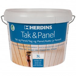 Tak- & panelfärg extra vit