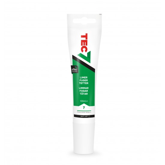 Lim&fogmassa tec7 vit tub 100ml