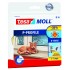 Tätningslist p-list 5390 tesa 6mx9mmx5,5mm vit