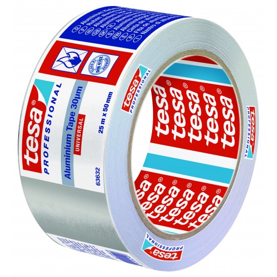 Aluminiumtejp 63632 universal Tesa silver 50mm