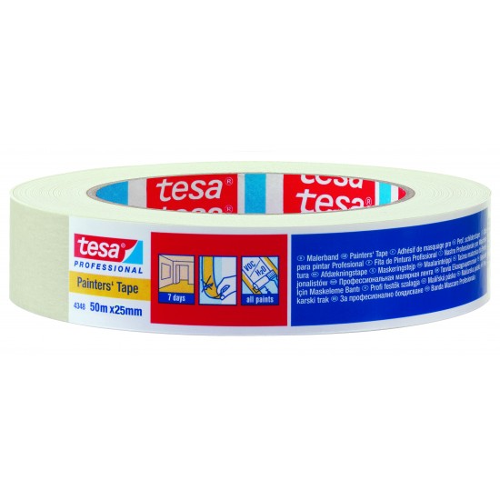 Maskeringstejp 4348 7 dagar Tesa 50mx25mm