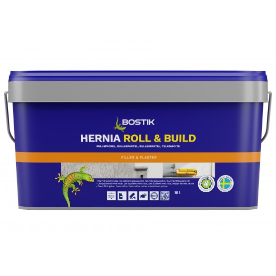 Väggspackel rullspackel hernia Roll & build