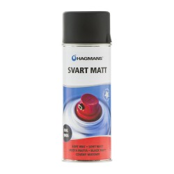 Sprayfärg hagmans Svart matt 400ml