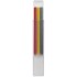 Stift luna grafit röd gul 28x125mm