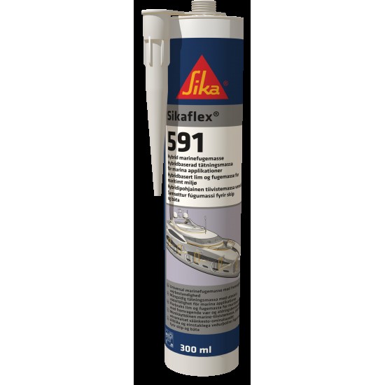 Fogmassa sikaflex-591 black 300ml