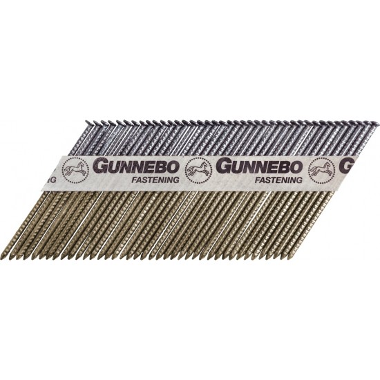 Maskinspik c34 varmförzinkad Rund huggen sticks 3,1x90mm