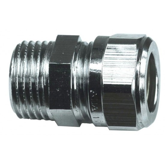 Kopparrörskoppling 12xr15 rak Utv gäng förkr 3006123022 sb