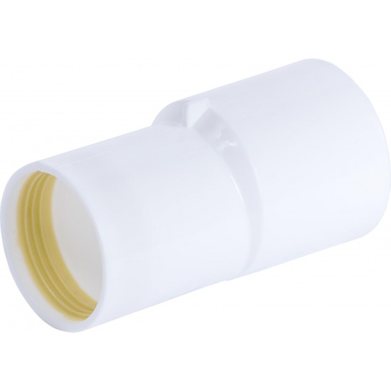 Förminskning 40x32mm vit pp Med gummitätning sb