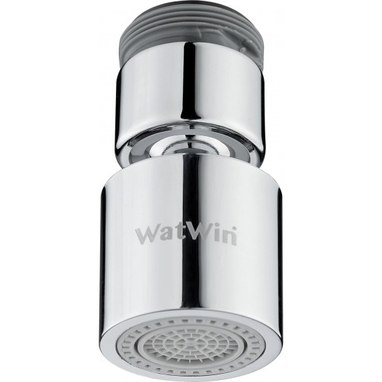 Strålsamlare med kulled watwin Select m22+24 krom 7l