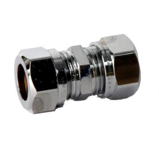 Kopparrörskoppling vatette rak Fkr 12mm