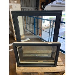 FÖNSTER 10X13 VRID ALU SVART/VIT