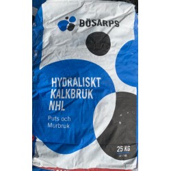 Hydr Kalkbruk 0-1mm Pump KH Bruk NHL 3,5 25kg