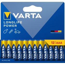 Batteri longlife power aaa 12