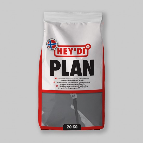 Avjämningsmassa plan heydi 20kg
