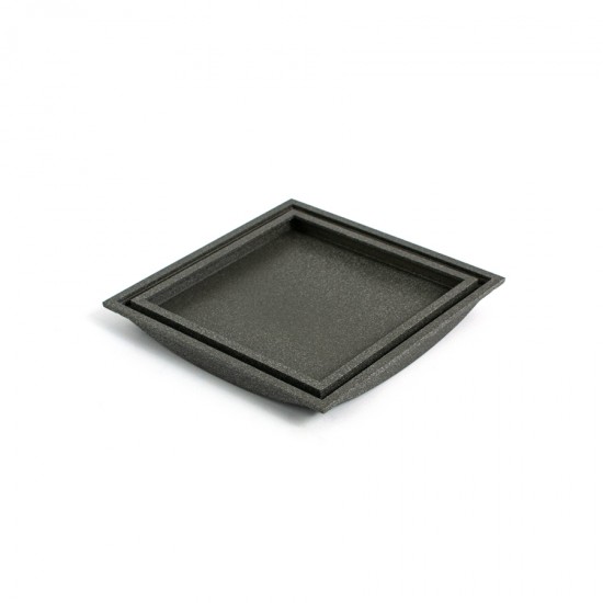 Golvbrunnssil tile in mörk Granit 147mm