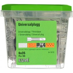 Universalplugg 6x35