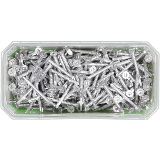 Vingskruv försänkt huvud tx25 Borrspets corrseal 4,8x45 250