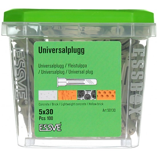 Universalplugg 5x30