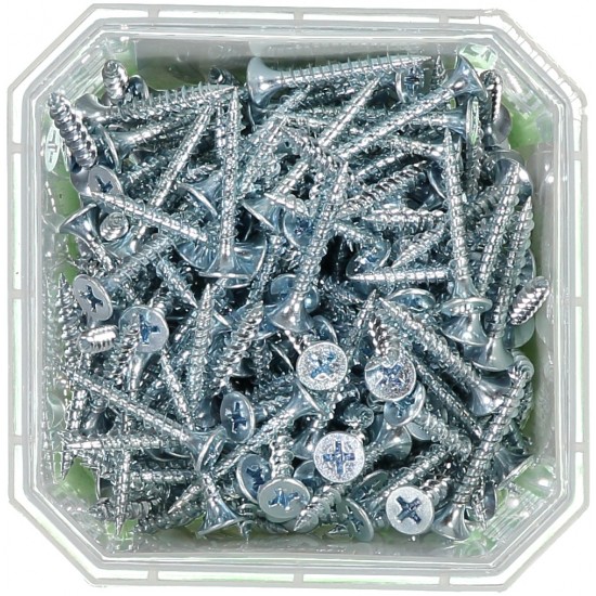Kombiskruv för trä/stålregel Ph2 förzinkad 3,9x30