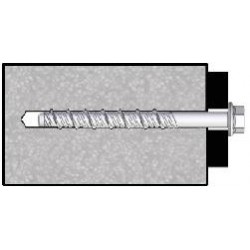 Betongskruv eus-hf hex fläns Ruspert ce 7,5(6)x60