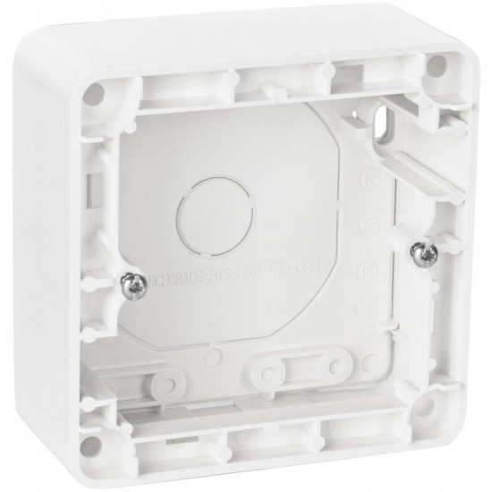 Förhöjningsram rs 1-fack Dimmer/pir mm nordic renv 35mm