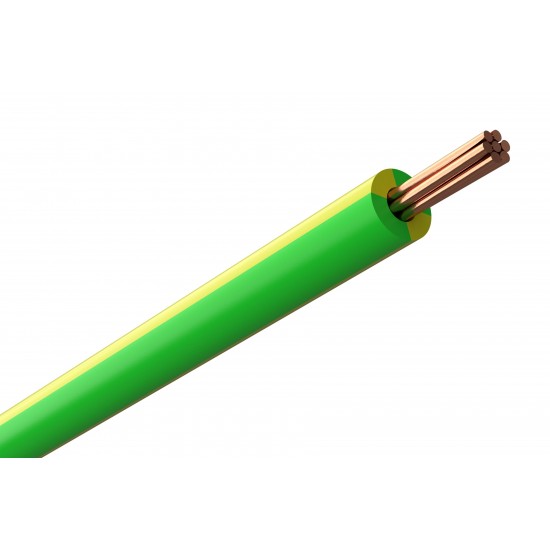 Kabel fq 1.5 h07z1-r gulgrön