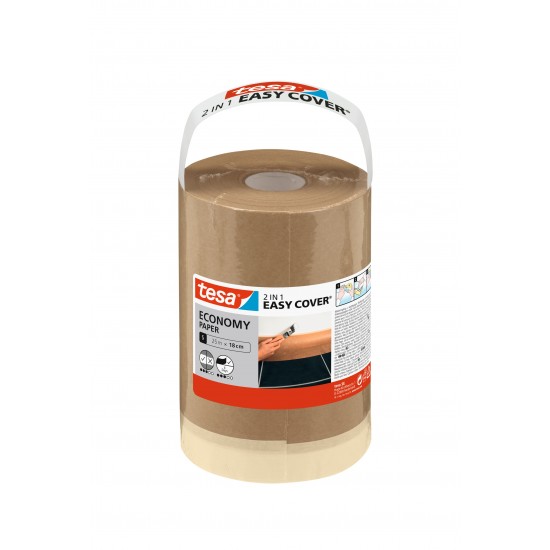 Maskeringspapper easy cover s Refill economy tesa 180mm