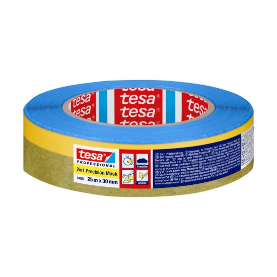 Maskeringstejp 4460 tesa 2in1 Precision 30mm