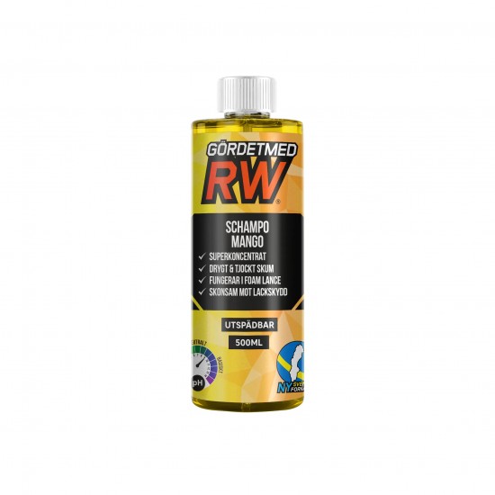Bilschampo rw mango Superkoncentrat flaska 0,5l