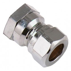 Kopparrörskoppling vatette inv Gg rak fkr 15xr15