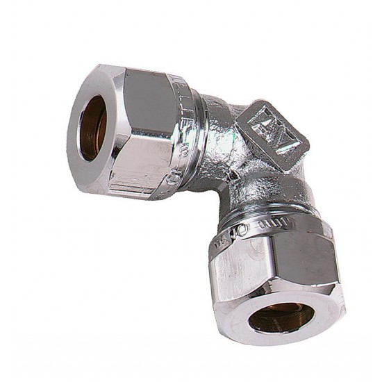 Kopparrörsvinkel vatette fkr 10mm