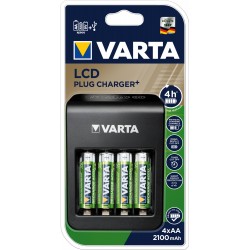 Batteriladdare lcd plug+ 57687 +4x56706