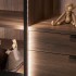 Slimlight svart m/1 sidor LED 12 W H:2080