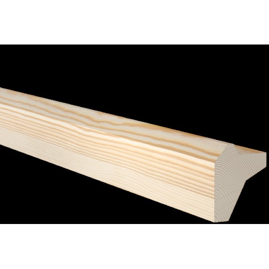 Skugglist furu obh 33x43mm