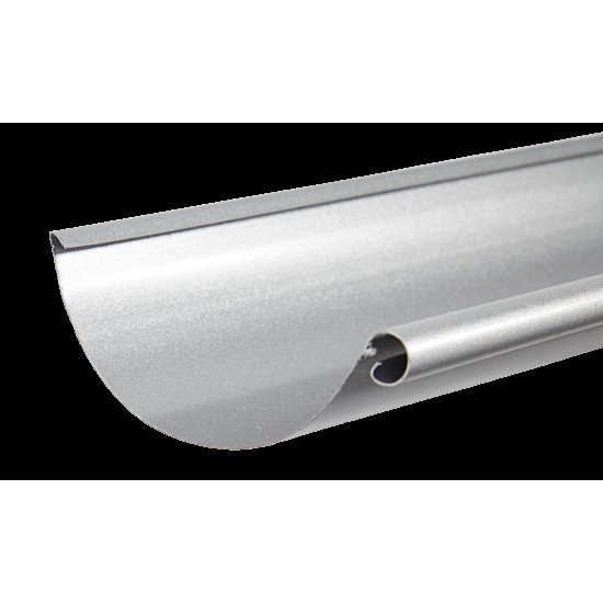 Hängränna r halvrund svart 015 100x4000mm