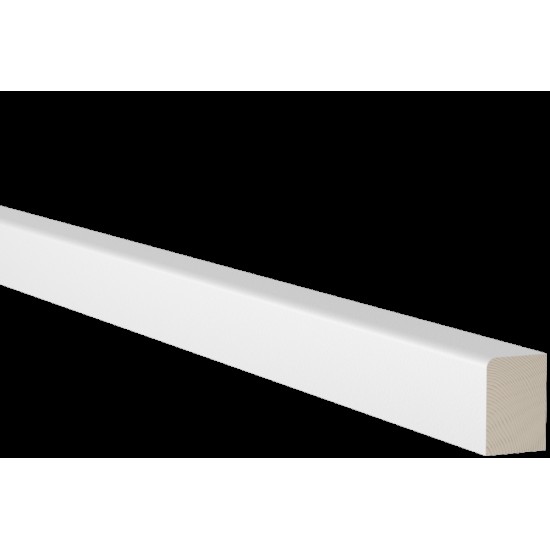 Salningslist furu kritvit 0500-n 19x27x2200mm