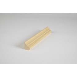 Bröstlist 392 furu obh 33x43mm