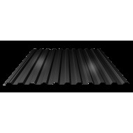 Tak&väggplåt llp20 svart 015 Pe 1000x4000x0,5mm