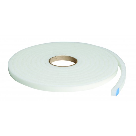 Tätningslist plasttak Självhäftande 12x15mm 6m