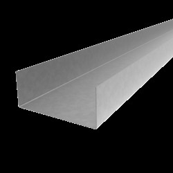 Mellanväggsskena sk55 galvad 145x55x0,47x3000mm