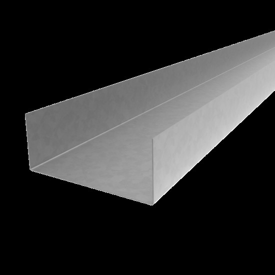 Mellanväggsskena sk55 galvad 145x55x0,47x3000mm